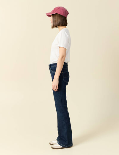 Jeans Yoko - bootcut denim brut femme