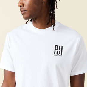 T-shirt manches courtes blanc homme