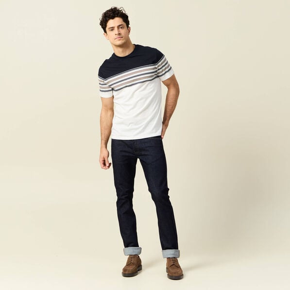 t shirt manches courtes marron fonce homme T-shirt manches courtes marron foncé homme