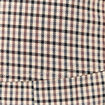 Short pliss&eacute; taille haute fluide marron femme