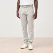 Chino coupe droite longueur 32 gris homme