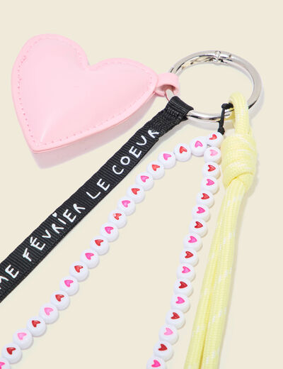 Porte-cl&eacute;s Atelier Beguin x Bonobo multicolore femme