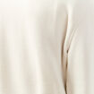 Sweat manches longues ecru homme