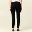 Jeans slim 7/8ème denim noir femme