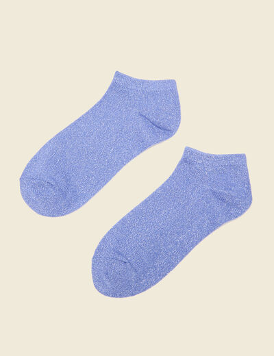 Chaussettes bleu femme