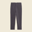 Pantalon cigarette gris femme