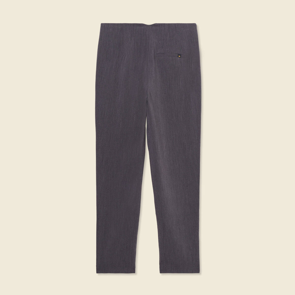 Pantalon cigarette gris femme