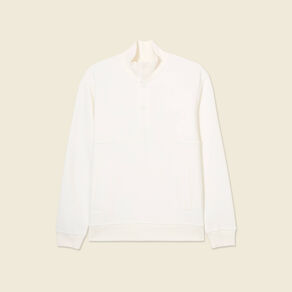 Sweat manches longues ecru homme
