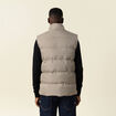 Doudoune sans manches camel homme