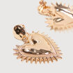 Boucles d'oreilles couleur or femme