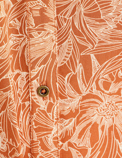 Robe droite éco-responsable camel femme