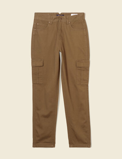 Pantalon cargo vert kaki femme