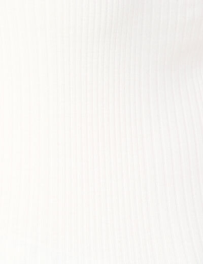 T-shirt éco-responsable creme femme