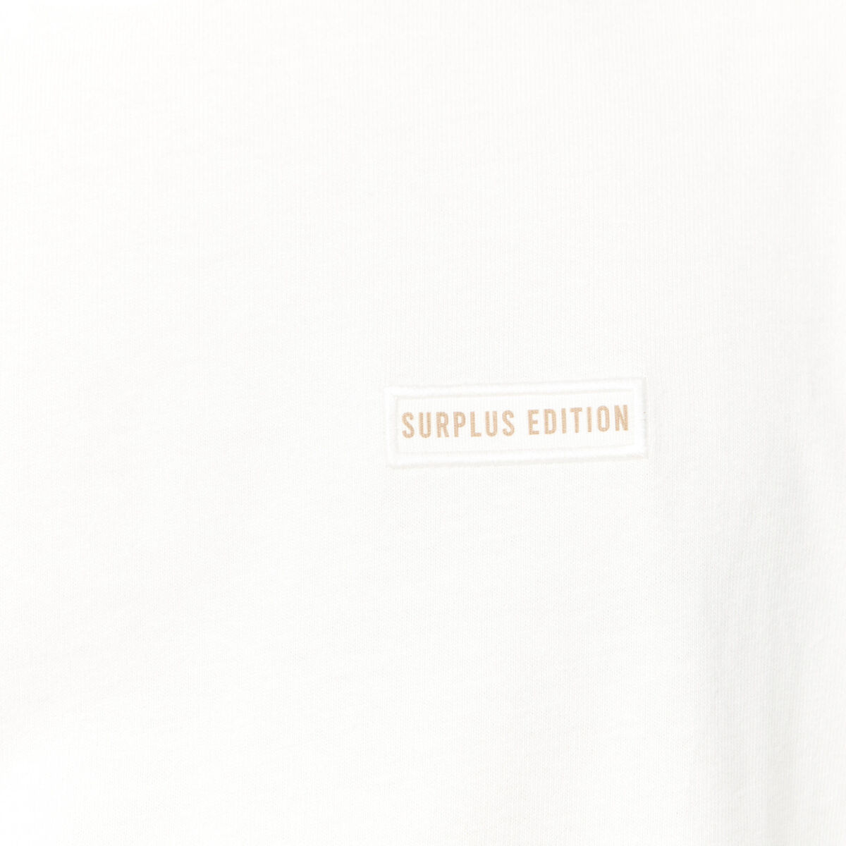 T-shirt oversize en coton ecru homme