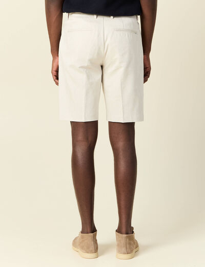Bermuda droit sable homme