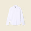 Chemise manches longues blanc homme