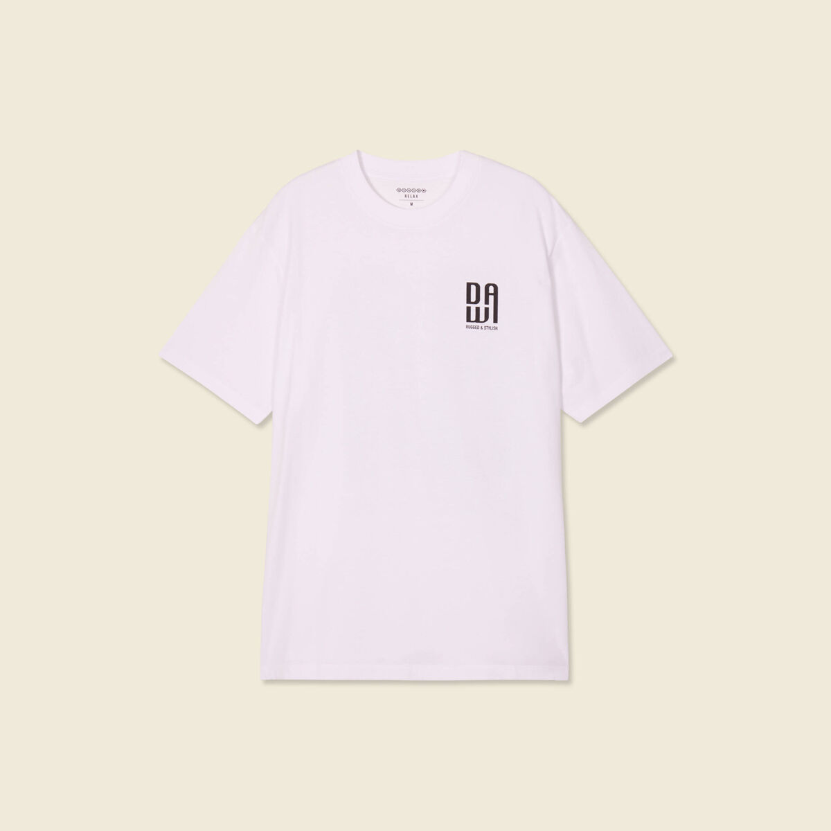 T-shirt manches courtes blanc homme