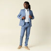 Pantalon chino bleu foncé homme