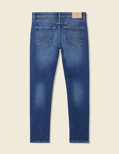 Jeans slim 5 poches denim stone homme