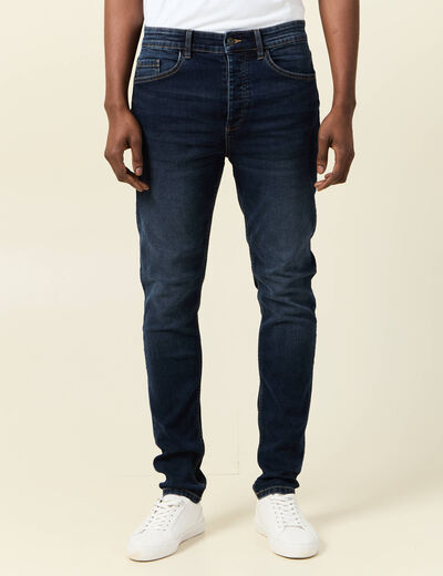 Jeans skinny tapered denim brut homme