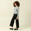 T-shirt manches longues gris femme