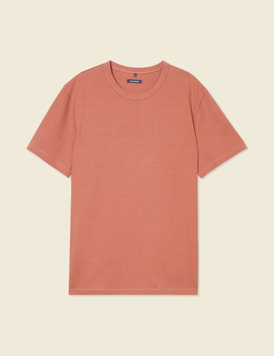 T-shirt manches courtes vieux rose homme