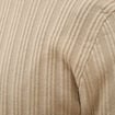 Chemise en coton manches courtes beige homme