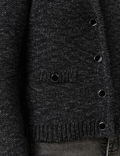 Gilet éco-responsable noir femme