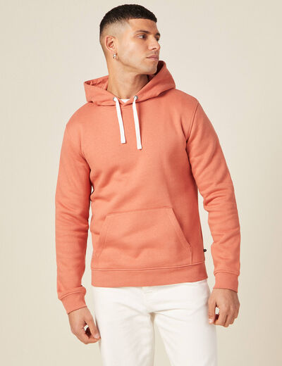 Sweat manches longues rose homme