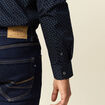 Chemise bleu marine homme