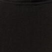 T-shirt cintr&eacute; manches longues col roul&eacute; noir femme