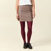 Jupe courte beige femme