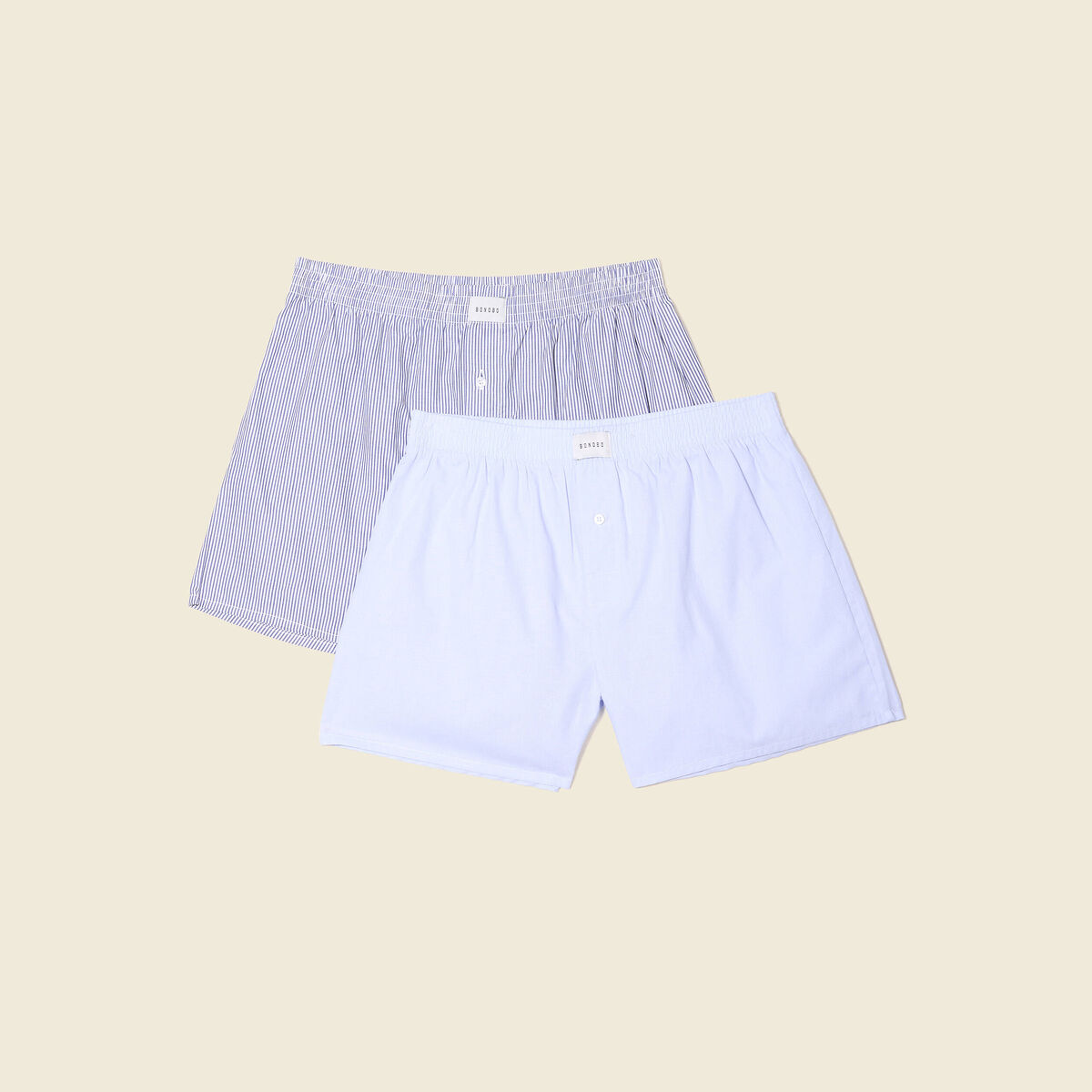 Lot 2 caleçons bleu foncé homme