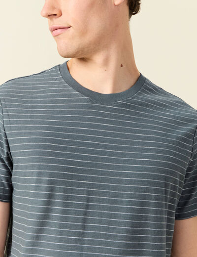T-shirt éco-responsable vert foncé homme