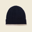 Bonnet fabriqu&eacute; en France bleu marine homme