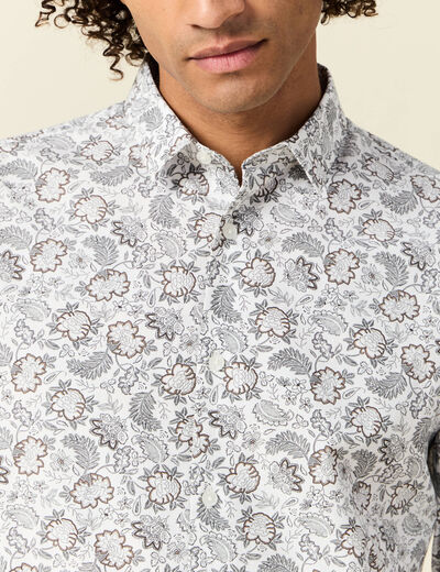 Chemise blanc homme