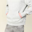 Sweat à capuche gris homme