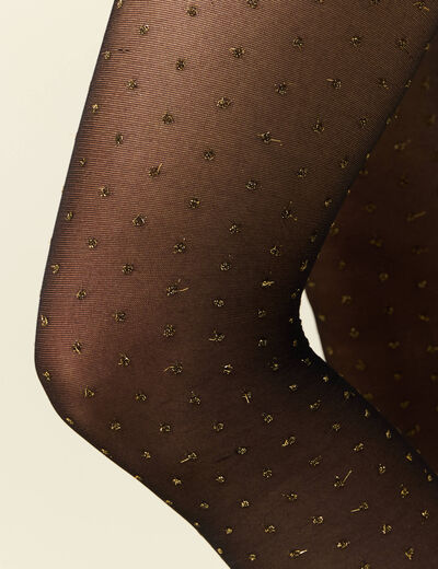 Lot 2 collants noir femme
