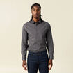 Chemise éco-responsable gris homme