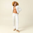T-shirt ajusté court manches courtes terracotta femme