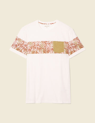 T-shirt manches courtes rose homme