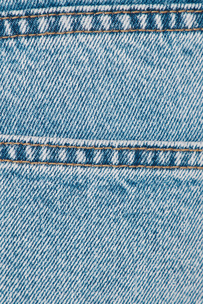 Jeans relaxed 5 poches denim bleach homme