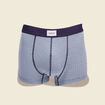 Lot 2 boxers bleu gris homme