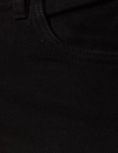Jeans slim éco-responsable denim noir homme
