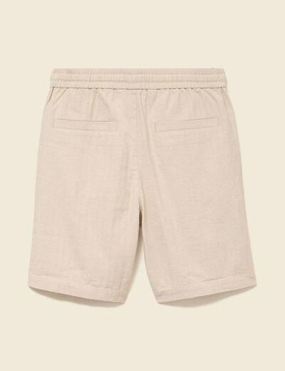 Bermuda ecru homme