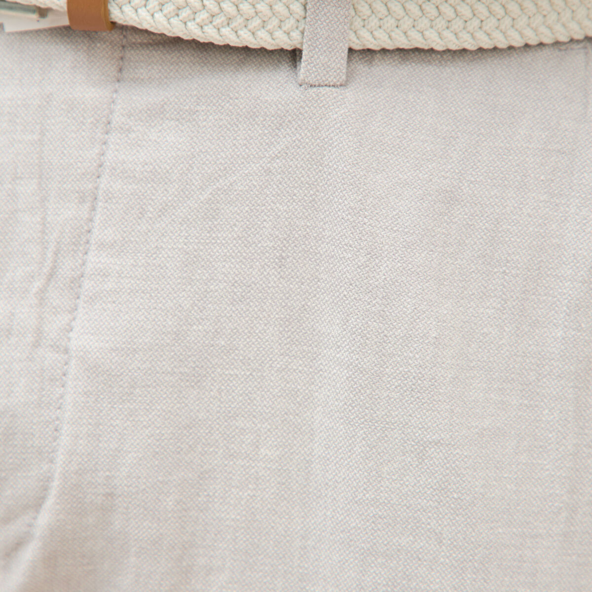 Chino coupe droite longueur 32 gris homme