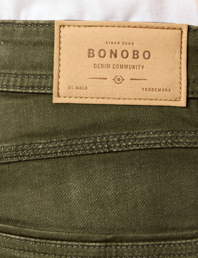 Jeans straight homme taupe homme