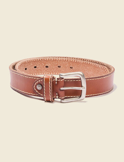 Ceinture marron homme