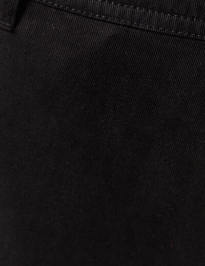 Pantalon battle 7/8&egrave;me taille standard noir femme