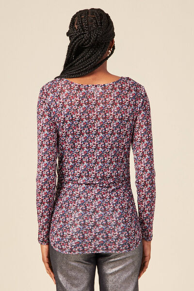 T-shirt éco-responsable noir femme